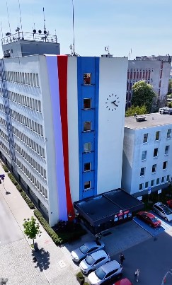 wloclawek blok UM flaga